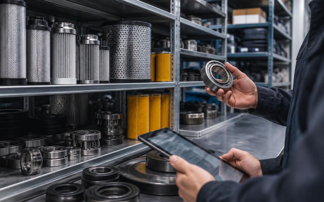 Industrial replacement parts and bearings